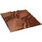 Ekena Millwork 19 5/8in. W x 19 5/8in. H Rogue EnduraWall Decorative 3D Wall Panel Covers 2.67 Sq. Ft. WP20X20RGBCO - alternate 4